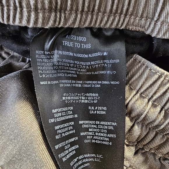 Volcom Womens Brown Jogger Pants - Picture 13 of 14